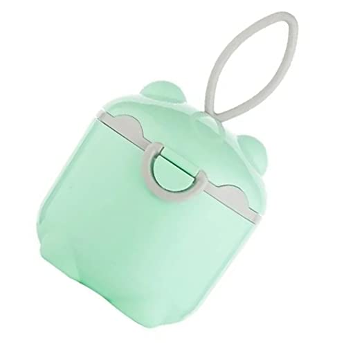 Naroote Contenedor de Fórmula, Dispensador Ergonómico de Leche en Polvo PP Seguro para Viajes (GREEN) Naroote Contenedor de Fórmula, Dispensador Ergonómico de Leche en Polvo PP Seguro para Viajes (GREEN)