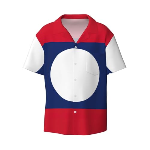 Chemise manches courtes Laos idéale pour vos vacances et fêtes