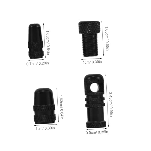 Cubiertas de válvula para bicicleta PRETYZOOM 10 uds miniatura 2
