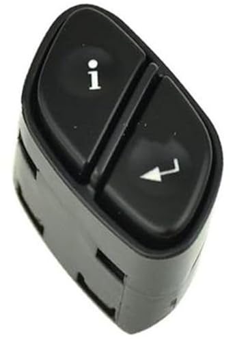 ZAPYVET Botón de control de crucero del coche, for Chevrolet, Avalanche, Trailblazer, Tahoe 1999443 Botón del interruptor de control de volumen de la radio del volante del coche 1999442 Kit de interru