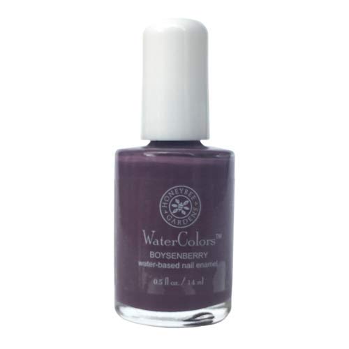 Honeybee Gardens WaterColors Nail Enamel Boysenberry | Non Toxic | Water-based | Earth Friendly