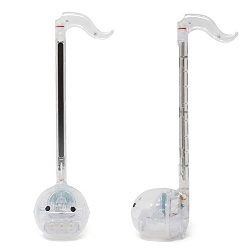 Special Edition Otamatone Crystal [English Version] - Fun Japanese Electronic Musical Toy Synthesizer Instrument designed for Maywa Denki - Clear (White) - Thumbnail 4