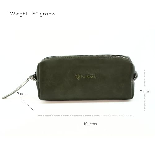 Image of VISMIINTREND High-Capacity Pencil Pouch - Convenient Organizer for School |College | Office | Travel | Gift