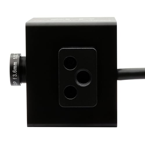 Image of ELP 4K USB Camera 3.6mm Fixed Focus Lens Mini USB Webcam, UHD 2160P USB Camera with Color Sensor for Industrial Mini UVC USB2.0 Web Camera for Computer, Laptop, PC