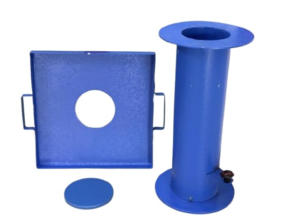 Sand Pouring Cylinder Apparatus – 200mm with Container & Tray | Sand Replacement Test Set for Soil Testing-picture-33
