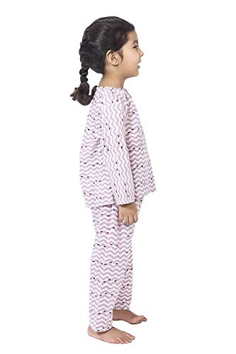 Image of Cotton Night Suit for Boys & Girls | Pajama Sets | Baby Top & Pant | Kids Dress | Printed Night Dress | Sleepwear Suit | P-3