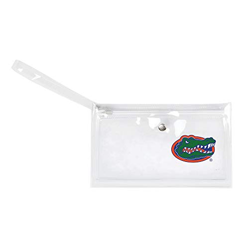 Image of Littlearth - LIWXY NCAA Florida Gators Unisex Ncaancaa Ticket Wristlet, Clear, 9 inch by 5.25 inch