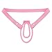 2 Men's Flat Fitness Clips with Fixed Auxiliary Support Strap Lightweight ABS Protective Cage Clamp Set-UShlZ54 (Pink)