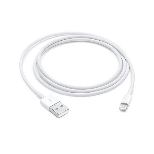 Image of Zybux Fast Charging & Data Sync USB Cable Compatible For iPhone 6 /6S /7 /7+ /8 /8+ /10 /11 /12 / Air /Mini /iPod and iOS Devices(White)