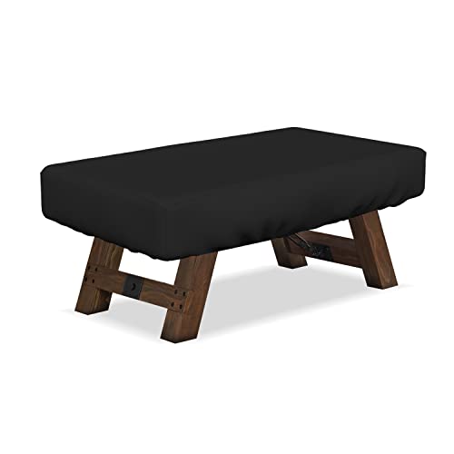 Covers & all Air Hockey Table Cover 18 Oz Waterproof - 100% UV & Weather Resistant Outdoor Table Cover with Elastic for Snug Fit (88