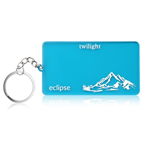 Goquest The Original Twilight Merch Blue Filter Keychain, Edward's Girl