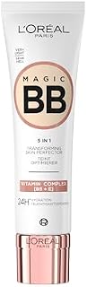 L'Oréal Paris BB C'est Magic bardzo jasny, krem wybielający (BB Cream) do naturalnie wyglądającej cery, nawilżający, 30 ml
