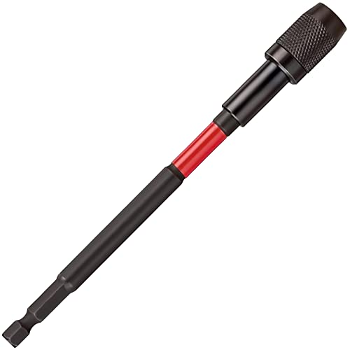 Fortool 48-32-4532 6 Inch Impact Locking Bit Holder Fits For All Inserts & 1/4 In. Hex, Shank Diameter 1/4 In. Length 6 In.