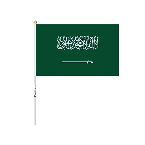 Mini drapeau Arabie saoudite 30x45cm pour décorer vos soirées et fêtes - 3