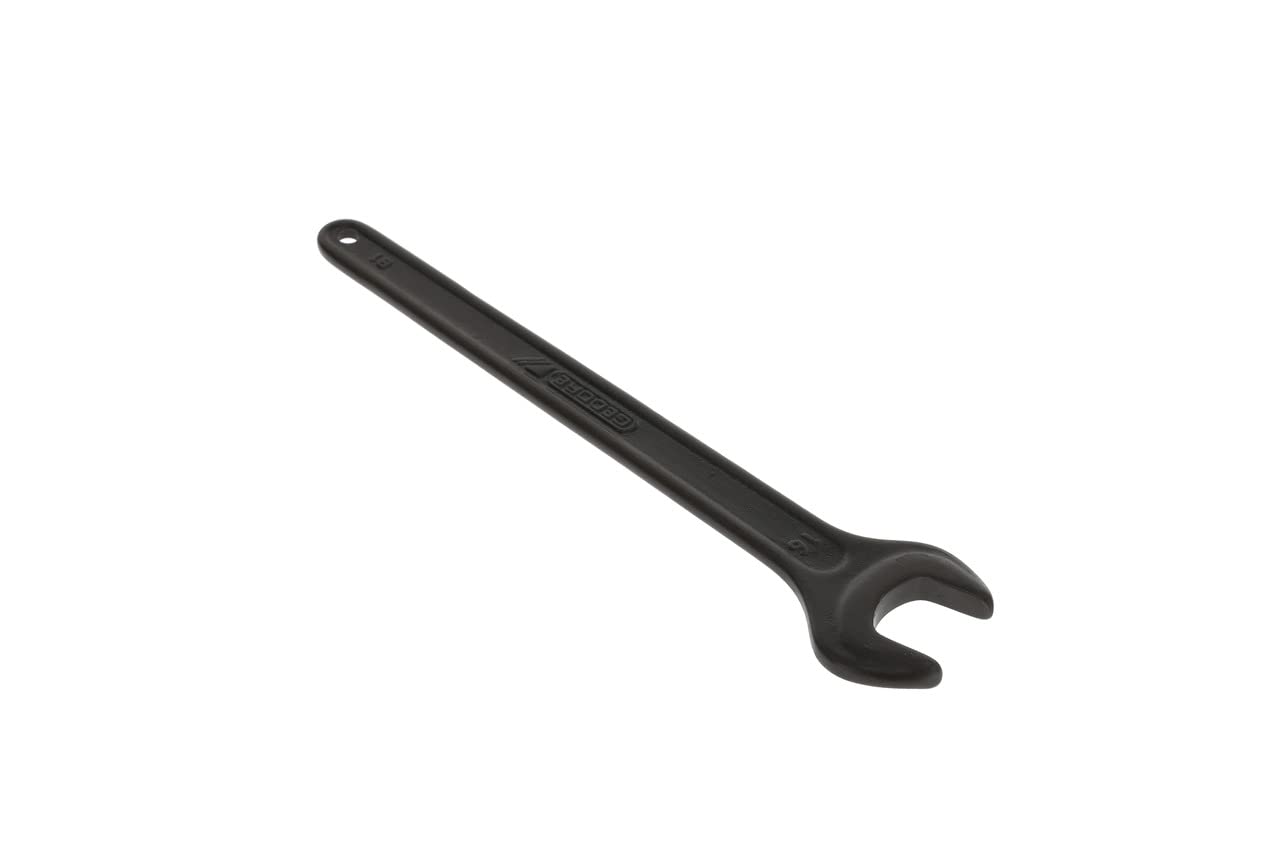 GEDORE Single Open-Ended Spanner 16 mm with Hanging Hole, High-Quality Vanadium Steel, Anti-Glare Look, Manganese Phosphated - Image 4