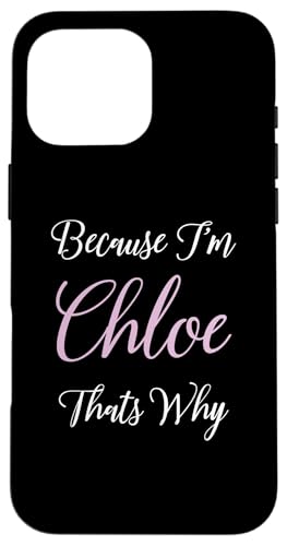 Chloe ���O �p�[�\�i���C�Y ���� ���킢�� �a���� ���̎q �� �o�� �X�}�z�P�[�X iPhone 16 Pro Max �p