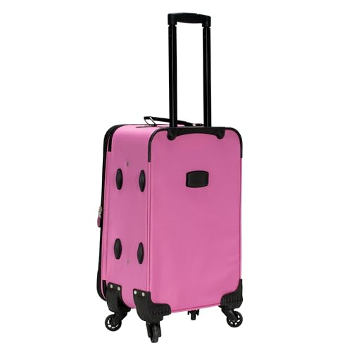 Image of Rockland Polyester Pink Carry-On (F2281-PINK)