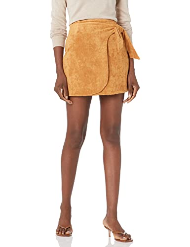 [BLANKNYC] Womens Wrap Mini Skirt