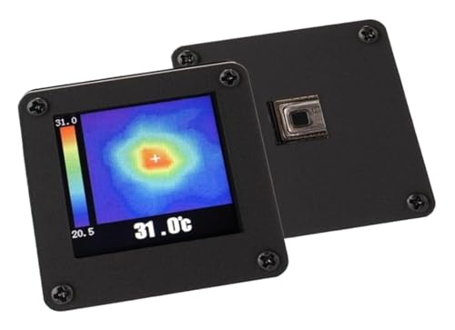 Image of AMG8833 Infrared Thermal Camera Module 8x8 Grid Array with Housing for Temperature Detection 7M Distance