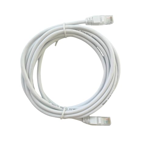Cable Cat 5E UTP Patch Cord 10ft Blanco 10 Unidades miniatura 2