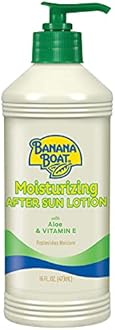Banana Boat Moisturizing After Sun Lotion with Aloe and Vitamin E, 16Fl Oz, After Sun Care, Banana Boat After Sun Lotion, Sunburn Relief, 16Fl Oz