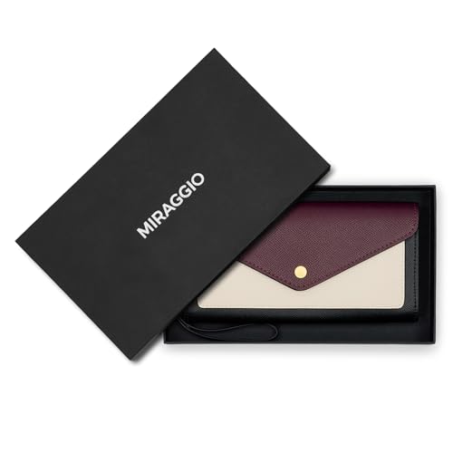 Image of Miraggio Gemma Wallet For Woman With Snap Button Closure | Women Wallet | Gift Items For Women
