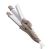 サロニア 2WAYヘアアイロン ベージュ 32mm