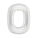 Ivy Lane Design Ceramic Dish Tray, Number 0, White