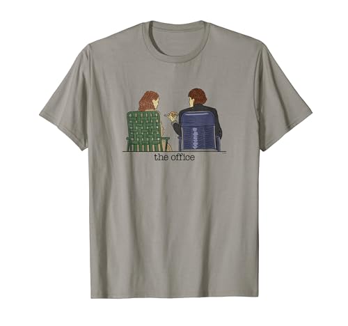 The Office - Jim and Pam Roof Date T-Shirt T-Shirt