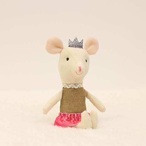 Mouse Family Dolls Stuffed Animal Toy Birthday Gift Mini Plush Toy Brown #TOP5