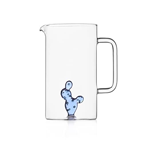 Ichendorf Milano Garrafa Cactus, Collezione Mediterraneo, 155 cl, Vidrio Borosilicato, Hecho a Mano Diseño: Alessandra Baldereschi