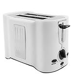 Tostadora de 2 Rebanadas de 850w, Mini Máquina de Desayuno de Recalentamiento de Pan de Acero Inoxidable Ajustes de...