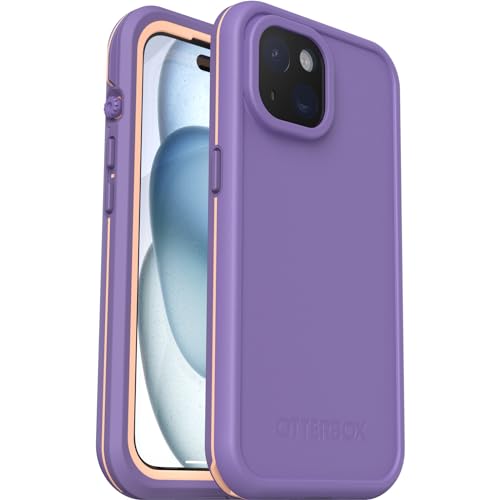 OtterBox iPhone 15 LifeProof FRE h ho h ϏՌ P[X MagSafeΉ Plum