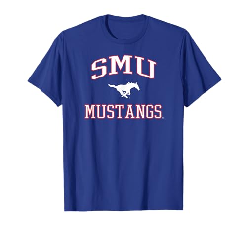 SMU Mustangs Southern Methodist Royal Officially Licensed T-Shirt