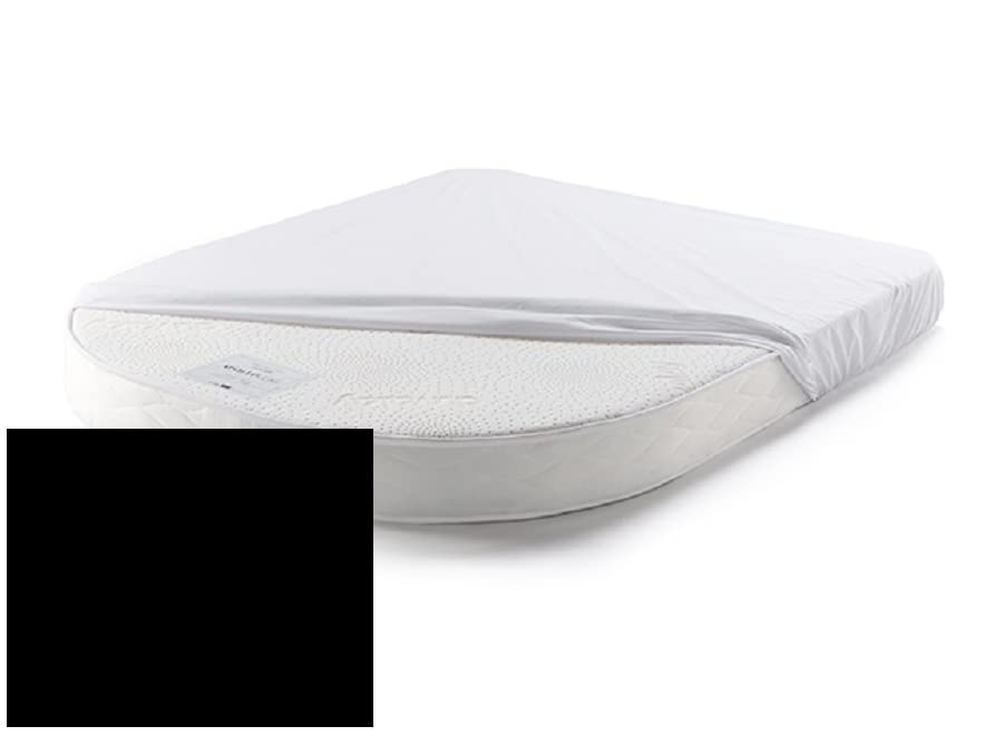 CARAVAN/MOTOR HOME ISLAND BED FITTED SHEETS Hand Made (Black, 13" (33cm Deep))
