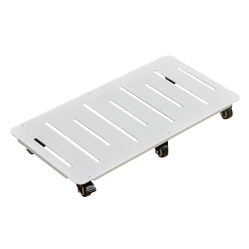 Plate-forme à rouleaux robuste 40 x 40 cm pour l'aménagement de terrasse