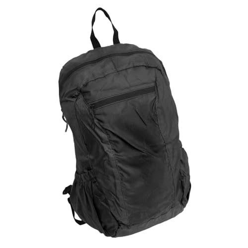 BROLEO Mochila de Viaje Plegable, Tela de Poliéster Liviana de 20 Litros, Impermeable, Ergonómica, con Flujo de Aire, Espalda Acolchada, Mochila Plegable con Correa Ajustable para el