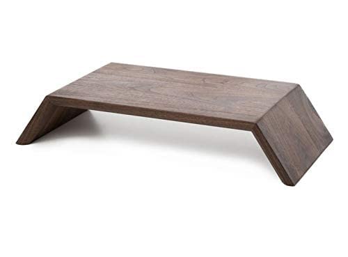 MURARAKA ART Wooden Monitor Stand Riser for Desk Organizer, Tables, Office, Home, Studio, Study Table, Computer, Desktop Gaming, Laptop Made of Solid Sheesham Wood (Design-3, Walnut) (B0BGXNG6TM) Amazon Price History, Amazon Price Tracker