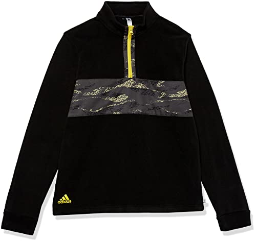 adidas Golf Boys' B PRTBLK PLOVR, Black, L