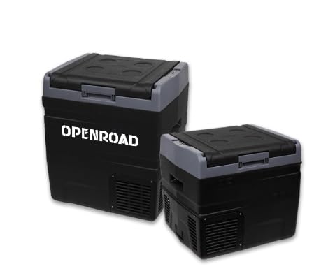 OPENROAD 12V Portable Refrigerator – 23QT Compressor Cooler, -7? to 68?, 12/24V DC & 110-240V AC, Ideal for Trucks, RVs, Camping, Travel, and Home Use