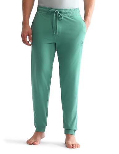 Image of U.S. Polo ASSN. Mens. OJ007 Solid Cotton Lounge Joggers