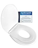 ADOB 99060 - Sedile WC per bambini, con abbassamento automatico, rimovibile per la pulizia