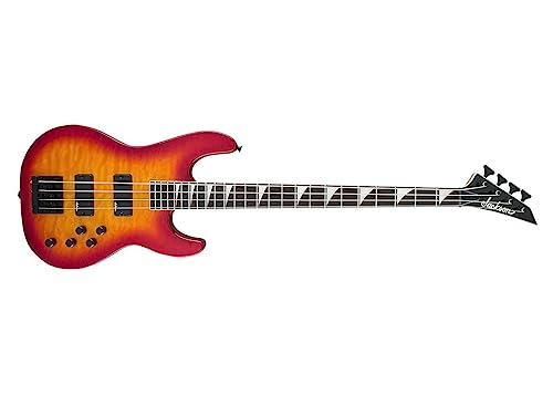 Jackson Js Series Concert Bass Js1X, Satin Black, Amaranth Fingerboard #TOP2