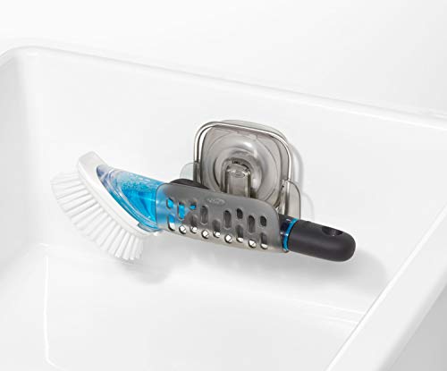 Suporte para esponja OXO Good Grips Stronghold, cinza