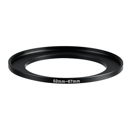 Image of 52-67mm Step-Up Ring Adapter, 52mm to 67mm Step Up Filter Ring for 52mm Lens Install 67mm ND CPL UV Camera Lens Filter(52mm-67mm)