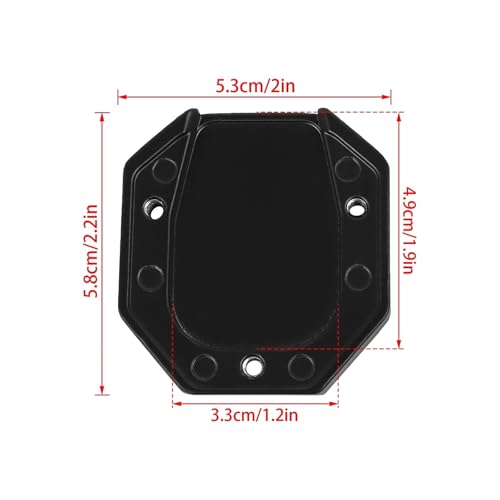 Almohadilla de ampliación CNC para moto con base antideslizante de alta estabilidad 7