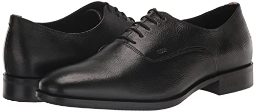 Image of BOSS Men's Oxford Shoes in Grain Leather