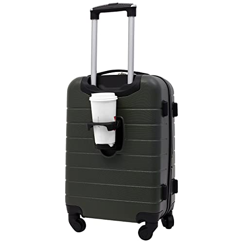 Image of Wrangler Smart Spinner Hardside Luggage, 2 Piece Set, Deep Depths