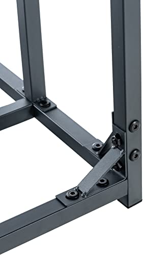Abri pour bois de chauffage Ruston en acier galvanisé CLP - Taille L - 7