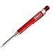 Red Premium EXcraft Metal Mechanical Carpenter Pencil Deep Hole with Built-in Sharpener For Architect Construction Carpentry Making Scribe Tools